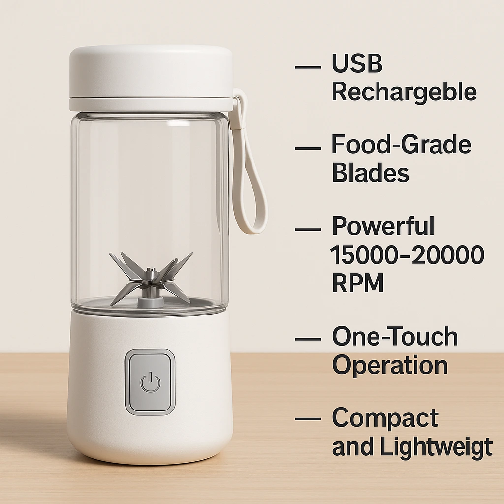 Features of Mini Portable Blender review india