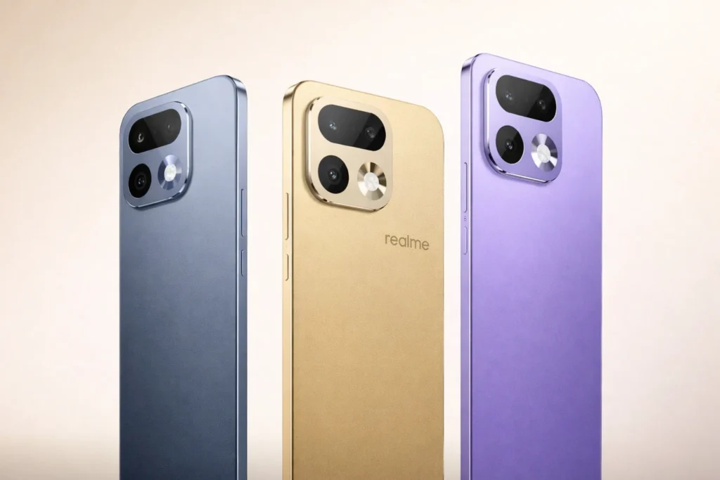 Realme 16 Pro Specifications ( three different look of 16 pro)