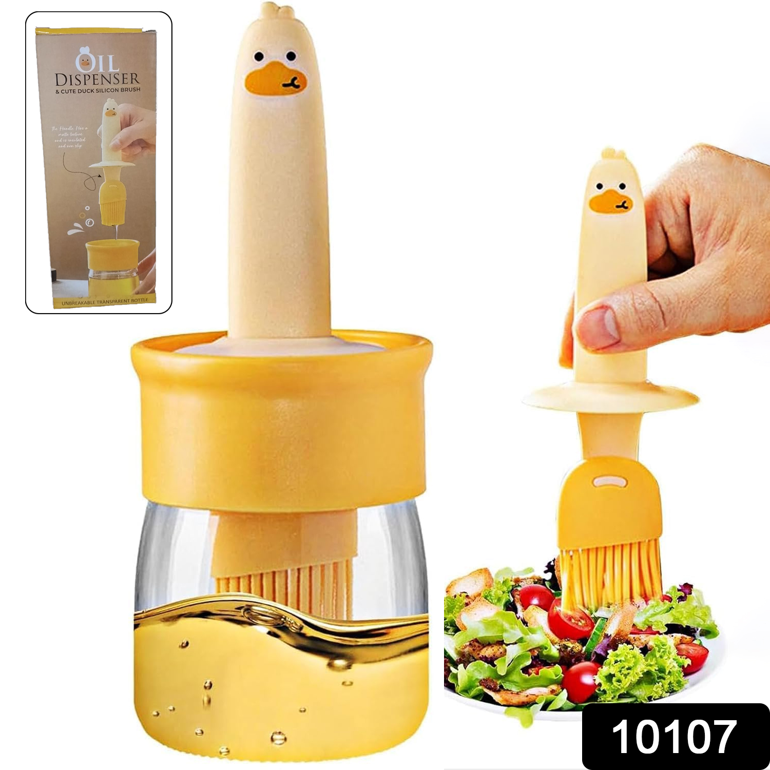 Oil silicone Brush with botttle